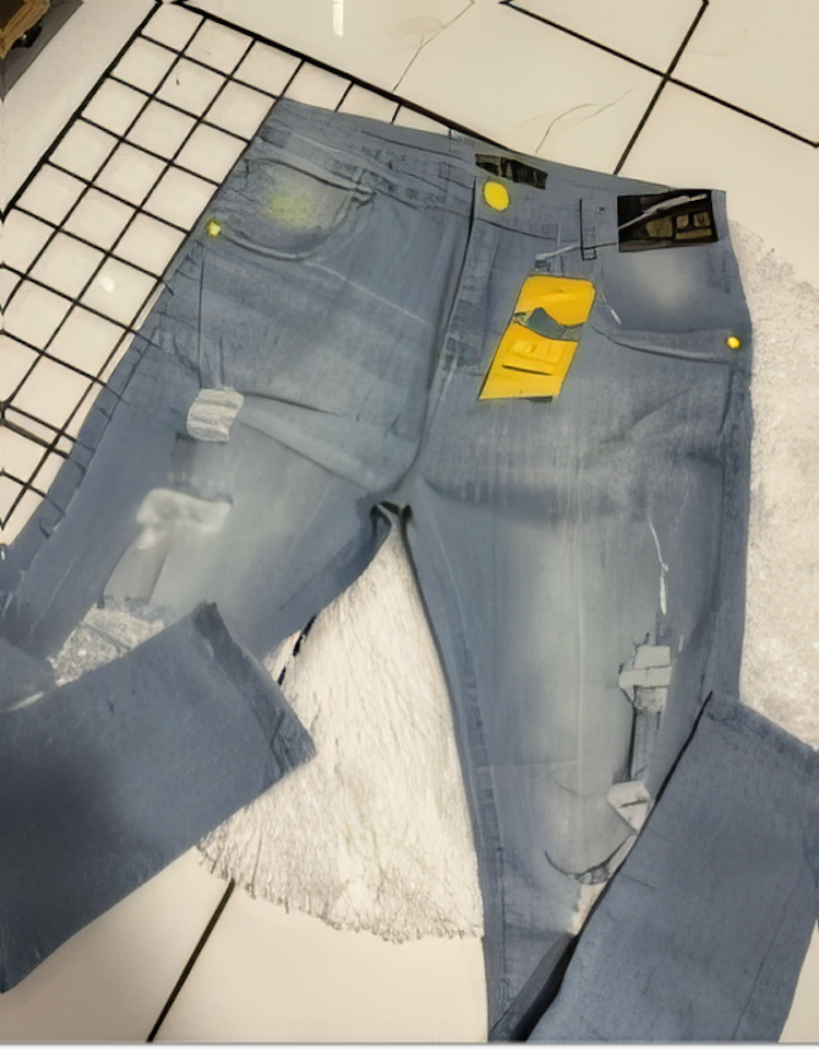 Calça Jeans Masculina Clara Estilo Jogador